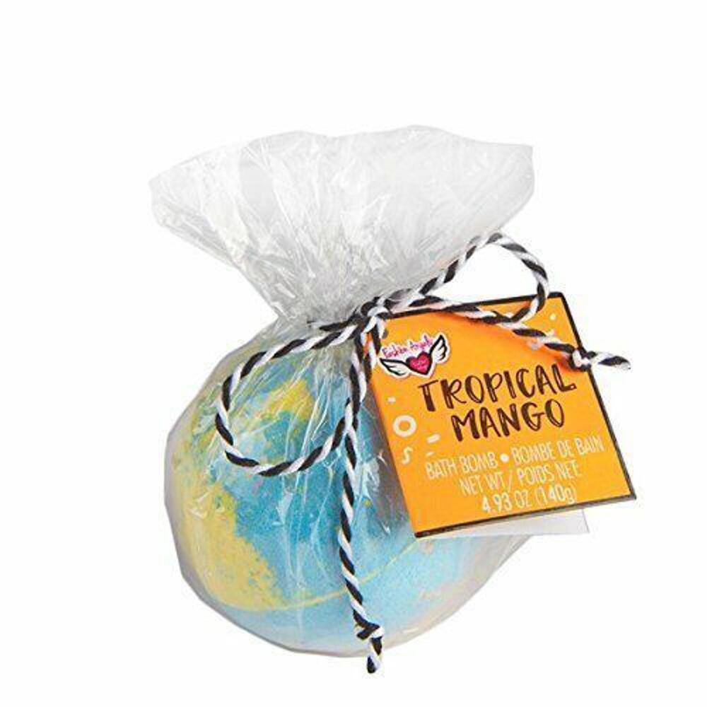 Fashion Angels Fresh Vibes Bath Bomb Singles, Tropical Mango